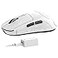 LexonElec ATTACK SHARK R6 Wireless Gaming Mouse TriMode Connection 39 Grams Superlight PAW3950 42K DPI Sensor 8K Polling Rate MCU Nodic 52840 7 Programmable Buttons for PCMacLinuxPS White Sticker