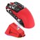 MAGIC-REFINER MAGICREFINER Attack Shark X11 59g Superlight Wireless Gaming Mouse with Grip Tape RGB Charging DockBT24G WirelessWired Pc Mouse 22000 DPI5 Programmable Buttons for PcMacRed