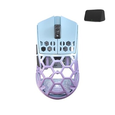 Darmoshark M2 Wireless Gaming MouseTriMode 4KUSBCBluetooth Mouse Up to 26000DPIPAW3395 Optical Sensor Lightweight 42g5 programmable Button 500MAh Battery LifeComputer Mouse for LaptopPCP