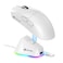 ATTACK SHARK X11 Wireless Gaming Mouse PAW3311 Sensor Lightweight RGB Charging Dock 22000 DPI TriMode Connectivity 5 Programmable Buttons White