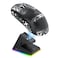 ATTACK SHARK X6 Lightweight Wireless Gaming Mouse with RGB Backlight Charging BaseTriMode Wired24GHzBT5226K DPI PAW3395 Optical SensorHUANO Switch5programmable ButtonsPCMacBlackSticker