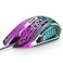 VersionTECH. VersionTECH Wired Gaming Mouse Computer Mouse Ergonomic Mice with 7 LED Lights RGB Backlit 6 Programmable Buttons 4 Adjustable DPI for Laptop PC Gamer Desktop Chromebook Mac GamesBlack
