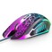 VersionTECH. VersionTECH Wired Gaming Mouse Computer Mouse Ergonomic Mice with 7 LED Lights RGB Backlit 6 Programmable Buttons 4 Adjustable DPI for Laptop PC Gamer Desktop Chromebook Mac GamesBlack