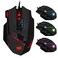 AFUNTA 12 Programmable Buttons C12 Gaming Mouse Laser DoubleSpeed Adjustment 8000DPI Mice Support 4 Level Switch