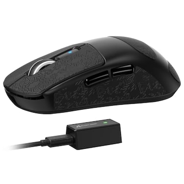 LexonElec ATTACK SHARK R6 Lightweight Wireless Gaming MousePAW 3950Max Sensor Computer Mouse with Nordic 524808KHz Polling42K DPlOMRON Optaicl SwitchUSBC Charging7 Programmable ButtonsBlack Sticker