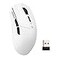 EPOMAKER Click Lite Wireless Gaming Mouse 800 to 12000 DPI Adjustable PAW3311 Sensor 500mAh 59g 24GBTUSBC Rechargeable Wireless Mouse with 5 Programmable Buttons for PCMacLinux White