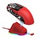 ATTACK SHARK X11 Wireless Gaming Mouse PAW3311 Sensor Lightweight RGB Charging Dock 22000 DPI TriMode Connectivity 5 Programmable Buttons Grip Tape Included Red