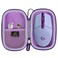 Aproca Case Compatible with Logitech G305 G309 Lightspeed Wireless Gaming Mouse Portable Hard Storage Bag for Accessories PurpleCase Only