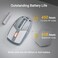 ASUS ROG Strix Impact III Wireless Gaming Mouse 57 G Lightweight 36K DPI Sensor Bluetooth 24GHz RF ROG SpeedNova Up to 618hrs Battery Life Replaceable Switches ROG Omni Receiver White