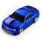 BKLNOG Wireless Car Mouse Updated with LED Headlights 1600 DPI Sports Car Shaped Mouse for Mac Computers Blue