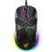 GUNMJO Gram DIY Honeycomb Shell Wired RGB Gaming Mouse PC Gaming Mouse with 9 Buttons and Up to 10000 DPI Computer Mice for PC Gaming Black Color
