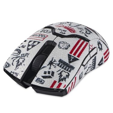 immoenuc Mouse Grip Tape for Razer Viper Ultimate and Viper AntiSlip SweatResistant Textured Skin PreCut Mouse Accessories