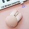 Lomiluskr Cute Bunny Wireless Mouse Lightweight Soundless Mice 24G Wireless Mice Candy Colors Kawaii Rabbit Mouse for Girls and Kids Green Bunny