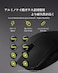 TALONGAMES Curved Edges Ultra Strong Glass Universal 6mm Mouse Skates Feet Compatible with Gaming Mouse Feet ReplacementSuper Smooth Glide Fast and Durable Sole Black