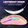 Techsea Honeycomb Wired Gaming Mouse with RGB OnOff Switch 7200 Adjustable DPI Ergonomic Lightweight Design High Precision Sensor for PCMac Gamers Pink