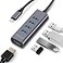 TWOPAN USBC Hub with 4K HDMI 4 USB 30 Ports 5Gbps Data Transfer UltraCompact Aluminum Adapter for MacBook iPad Pro XPS Surface ThinkPad USBC Laptops