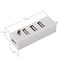 AYECEHI USB C to USB Hub 4 Port USB C Adapter USB Type C Hub for USB Type C Devices White
