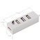 AYECEHI USB C to USB Hub 4 Port USB C Adapter USB Type C Hub for USB Type C Devices White