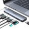 ABIWAZY USB C Adapter HDMI Multiport Hub for MacBook ProAir M1M3 1316 20182024 3 USB A 30 SD TF Card Reader Audio
