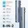 ABIWAZY USB C Adapter HDMI Multiport Hub for MacBook ProAir M1M3 1316 20182024 3 USB A 30 SD TF Card Reader Audio