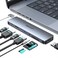 ABIWAZY USB C Adapter HDMI Multiport Hub for MacBook ProAir M1M3 1316 20182024 3 USB A 30 SD TF Card Reader Audio