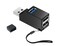 DFsucces USB Hub3 Port High USB 30 Speed Splitter Plug and Play Bus Powered for MacBook Mac ProMiniiMac Surface ProXPSNotebook PCUSB Flash DrivesMobile HDD and More BLACK1