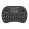 Rii 24GHz Mini Wireless Keyboard with TouchpadQWERTY Keyboard Backlit Portable with Remote Control for LaptopPCTabletsWindowsMacTVXboxPS3Raspberry Pi Black