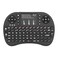 Rii 24GHz Mini Wireless Keyboard with TouchpadQWERTY Keyboard Backlit Portable with Remote Control for LaptopPCTabletsWindowsMacTVXboxPS3Raspberry Pi Black