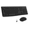 EDJO Wireless Keyboard and Mouse Combo FullSized 24GHz USB Computer Wireless Keyboard and Optical Mouse for Windows Mac LaptopDesktopPC