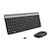 Logitech MK470 Slim Wireless Combo Graphite Renewed