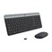 Logitech MK470 Slim Wireless Combo Graphite Renewed