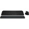 Logitech MX Keys S Combo Performance Wireless Keyboard and Mouse with Palm Rest