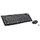 Logitech MK295 Wireless Mouse Keyboard Combo with SilentTouch Technology Full Numpad Advanced Optical Tracking LagFree Wireless 90 Less Noise Graphite