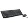 Logitech MK295 Wireless Mouse Keyboard Combo with SilentTouch Technology Full Numpad Advanced Optical Tracking LagFree Wireless 90 Less Noise Graphite