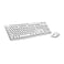 Logitech MK270 Wireless Keyboard and Mouse Combo for Windows 24 GHz Wireless Compact Mouse 8 Multimedia and Shortcut Keys 2Year Battery Life for PC Laptop White