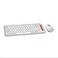 Logitech POP ICON Combo Wireless Bluetooth Keyboard and Mouse Comfortable Typing programmable Keys and Buttons Quiet clicks EasySwitch up to 3 Devices OffWhite