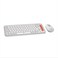 Logitech POP ICON Combo Wireless Bluetooth Keyboard and Mouse Comfortable Typing programmable Keys and Buttons Quiet clicks EasySwitch up to 3 Devices OffWhite