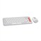 Logitech POP ICON Combo Wireless Bluetooth Keyboard and Mouse Comfortable Typing programmable Keys and Buttons Quiet clicks EasySwitch up to 3 Devices OffWhite