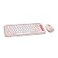 Logitech POP ICON Combo Wireless Bluetooth Keyboard and Mouse Comfortable Typing programmable Keys and Buttons Quiet clicks EasySwitch up to 3 Devices Rose