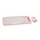 Logitech POP ICON Combo Wireless Bluetooth Keyboard and Mouse Comfortable Typing programmable Keys and Buttons Quiet clicks EasySwitch up to 3 Devices Rose