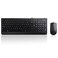 Lenovo 300 USB Combo FullSize Wired Keyboard Mouse Ergonomic Left or Right Hand Mouse Optical Mouse GX30M39606 Black