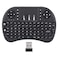 Pomya Mini Wireless Keyboard with Touchpad Portable 24Ghz Wireless Handheld Keyboard Flying Mouse Wireless Keyboard for Home Multimedia for PC Laptop Smart TV TV Box etc