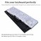 NUENSS-ROR NUENSSROR Wireless Keyboard Mouse Sleeve Travel Case Neoprene Shockproof Protective Keyboard Case for Logitech MK270 Wireless Keyboard And Mouse Combo Black