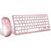 Vxeei Wireless Bluetooth Keyboard and Mouse Set Portable Slim Silent Cordless Keyboard and Mouse Combo Compatible with iPadMacMacBookAndroidWindowsPCComputer