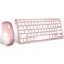 Vxeei Wireless Bluetooth Keyboard and Mouse Set Portable Slim Silent Cordless Keyboard and Mouse Combo Compatible with iPadMacMacBookAndroidWindowsPCComputer