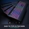 LIZRROT Wireless Keyboard and Mouse Combo Dual System RGB Backlit Mouse and Keyboard24G RechargeableFullSized Ergonomic Silent Design with Phone Holder for Windows Mac PC Laptop BlackV2