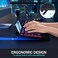 LIZRROT Wireless Keyboard and Mouse Combo Dual System RGB Backlit Mouse and Keyboard24G RechargeableFullSized Ergonomic Silent Design with Phone Holder for Windows Mac PC Laptop BlackV2