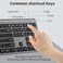 SHUNJINRUN Wireless Mouse and Keyboard Combo Silent FullSize Computer Keyboard with Calculator Button 2400 DPI Mouse Quiet Click Slim Cordless USB Set for Laptop PC Windows Mac Space Grey