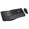 Kensington Pro Fit Ergonomic Wireless Keyboard and Mouse Black K75406US
