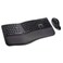 Kensington Pro Fit Ergonomic Wireless Keyboard and Mouse Black K75406US
